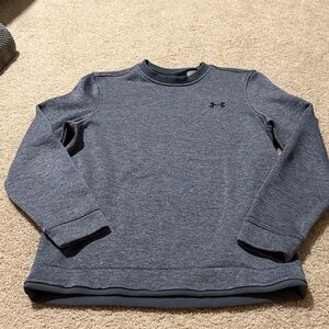 Under Armour Charcoal Crewneck Golf Sweatshirt